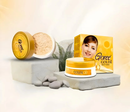 Goree Gold 24k Beauty Cream, Instant Skin Glow
